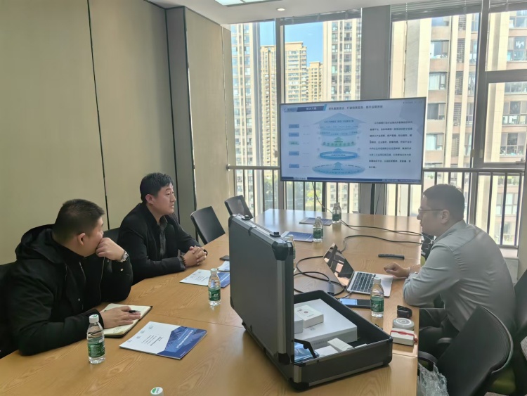 中国广电山东公司领导莅临云讯智能考察与座谈交流
