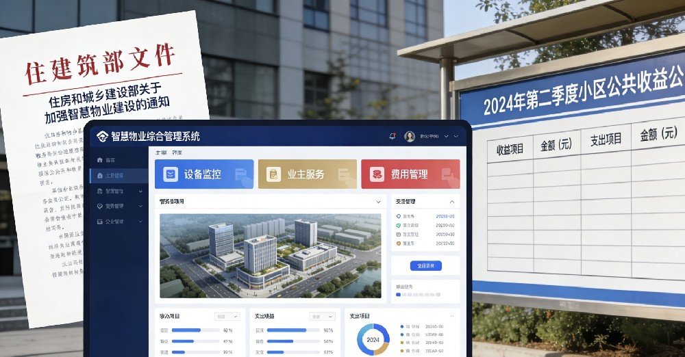 住建部发布物业公共收益管理新规 智慧物业赋能行业规范化升级